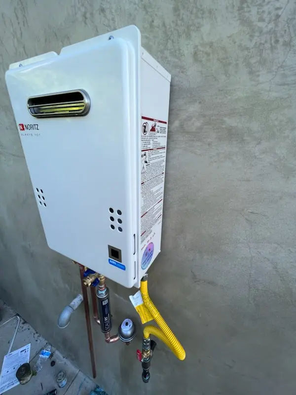 Tankless water heater installation for Ranson corporation homes